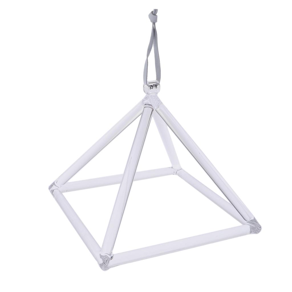Home Decor Yoga - クリスタルシンギングピラミッド クォーツ楽器 瞑想アクセサリー ヨガ ホームデコレーション用