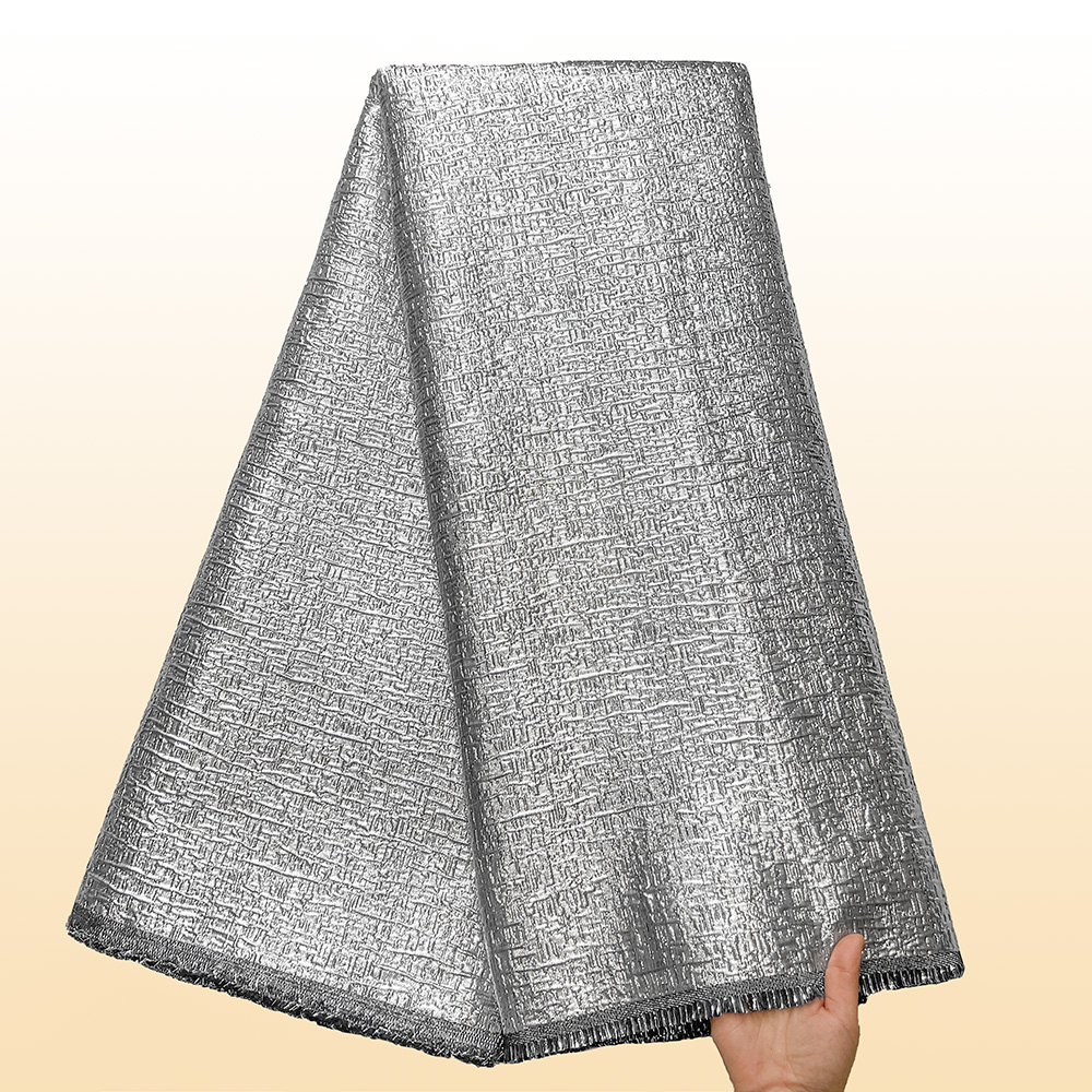 Home Decor Curtains - 高品質5ヤードジャカードレース生地 フレンチブロケード DIYホームデコレーション ウェディングキルティング カーテン生地