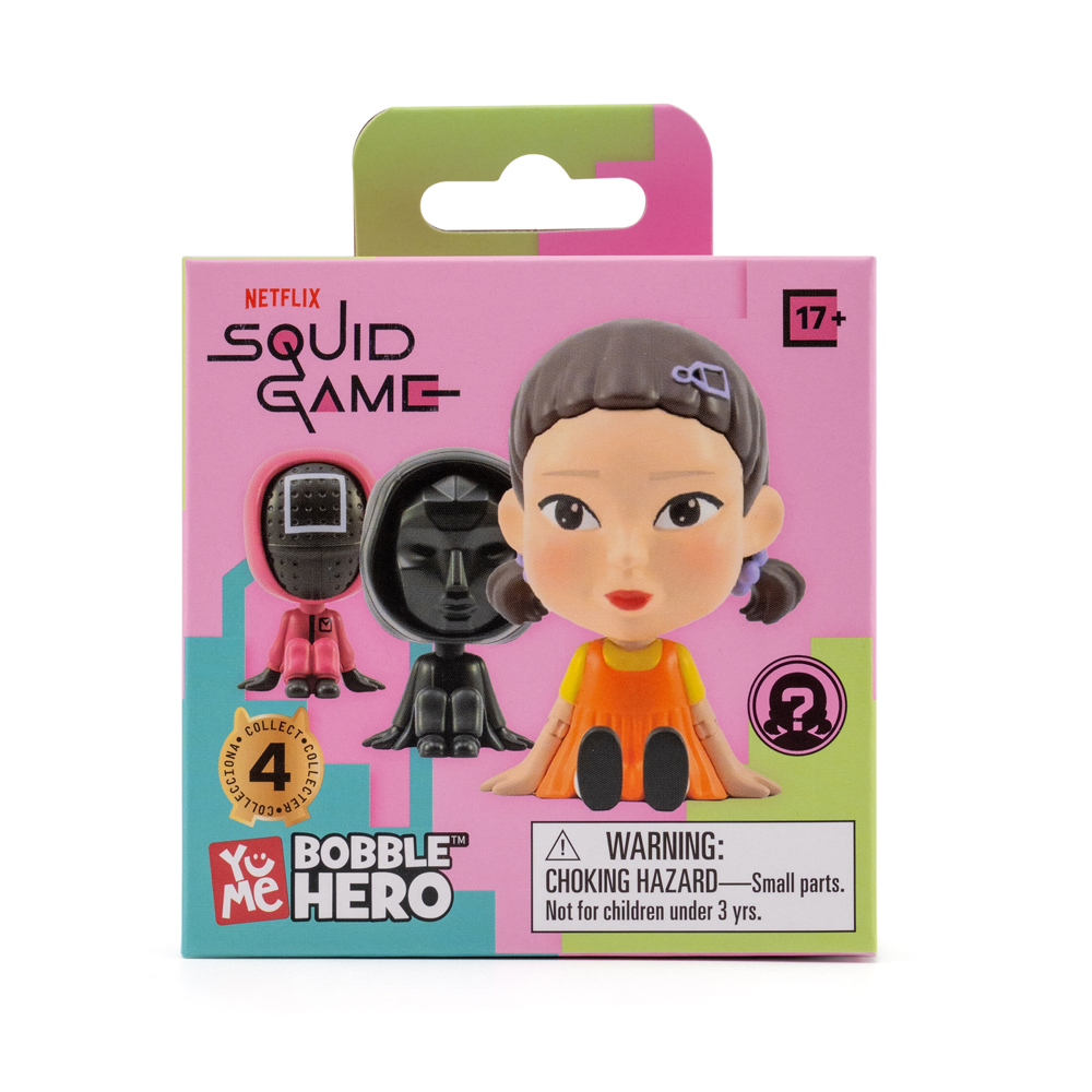 Home Decor Netflix - イカゲーム公式ライセンスブラインドボックストイズブラインドバッグ3Dコレクタブルフィギュアアニメフィギュアミニチュアホームデコレーションアクション