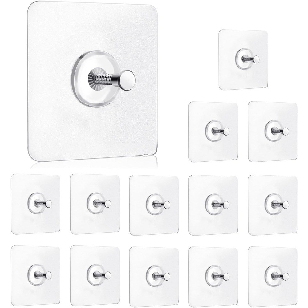 14個入り 粘着式ウォールフック 釘不要 ダメージなし 防水 - Home Decor Wall Pictures のレビューと価格