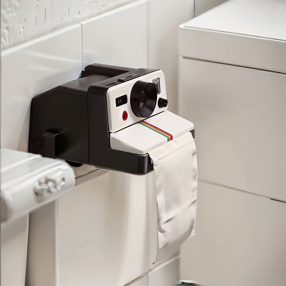 1 カメラデザインのトイレット ペーパー ホルダー - 革新 - Home Decor Design Ideas のレビューと価格