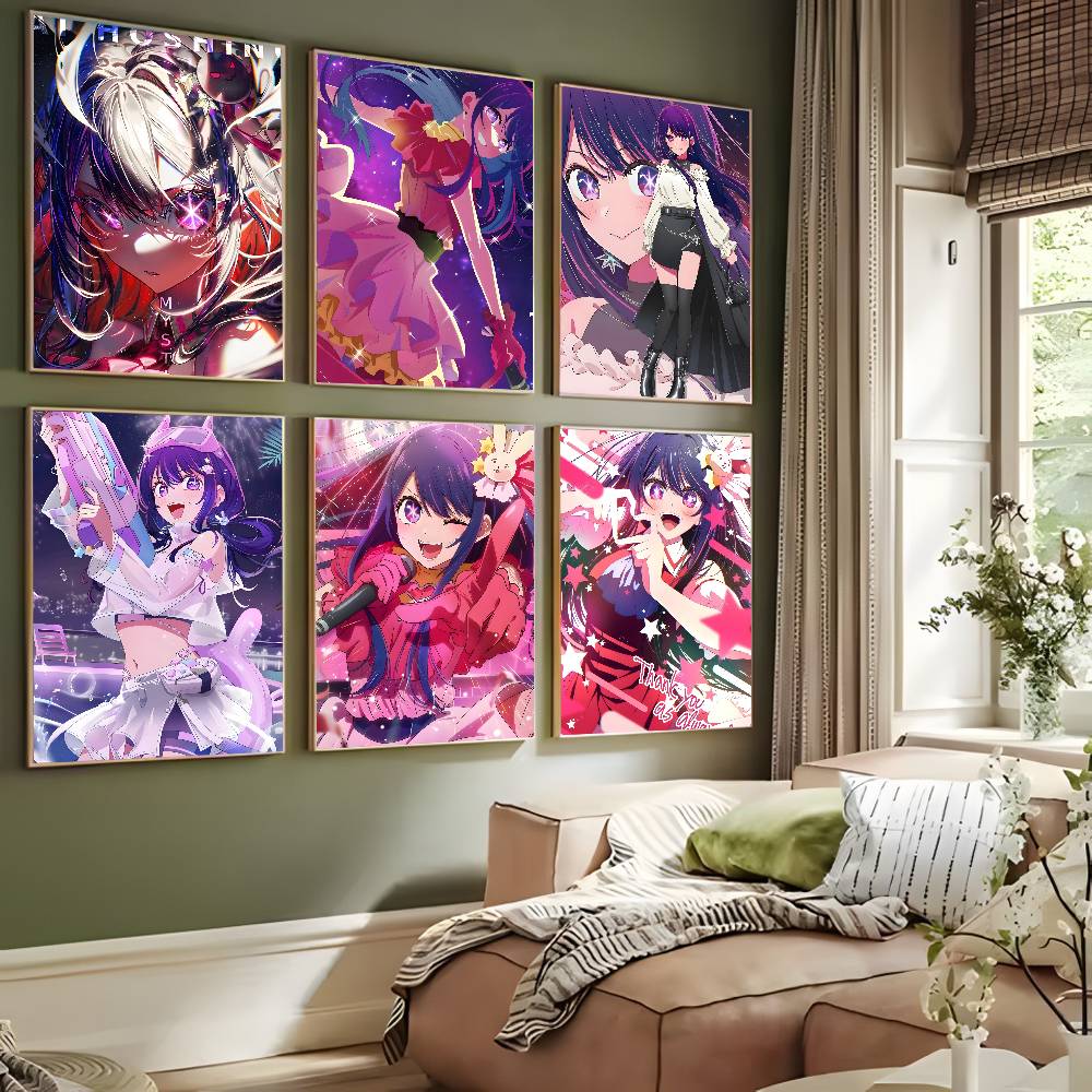 推しの子 星野愛 ポスターアート キャンバス HD 美的印刷 - Home Decor Ai のレビューと価格