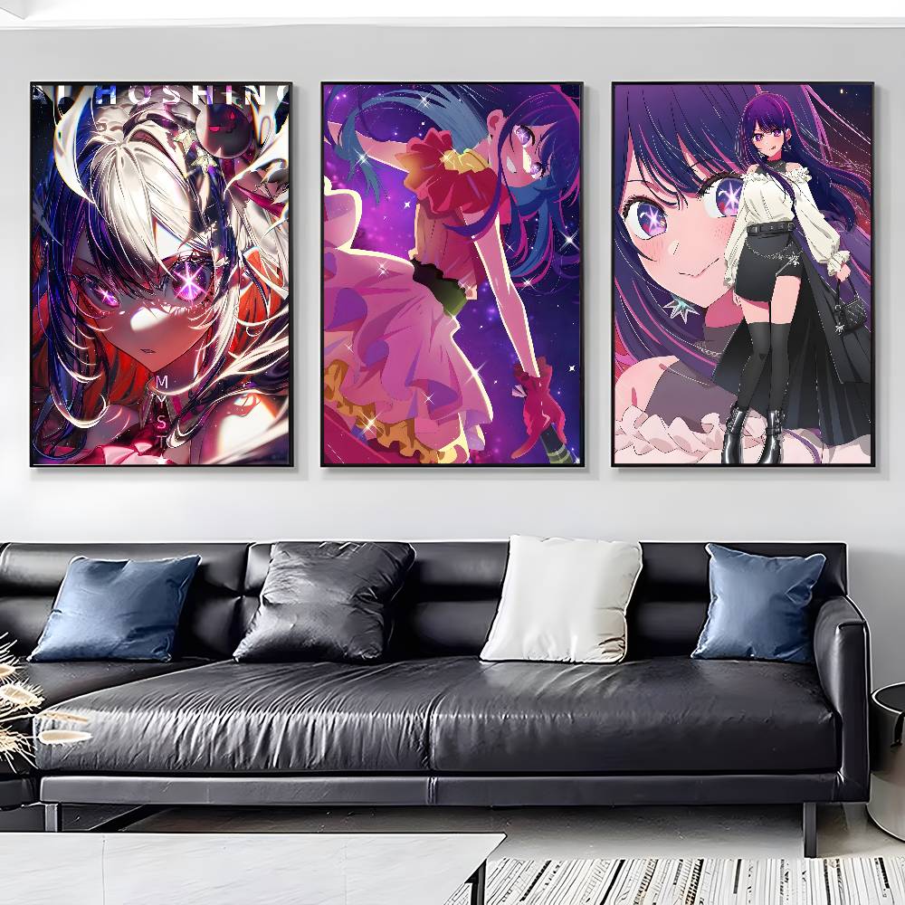 推しの子 星野愛 ポスターアート キャンバス HD 美的印刷 - Home Decor Ai のレビューと価格