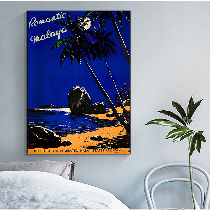 カラフルなキャンバスの壁のポスター,Maraysia,pan - Home Decor Kuala Lumpur のレビューと価格