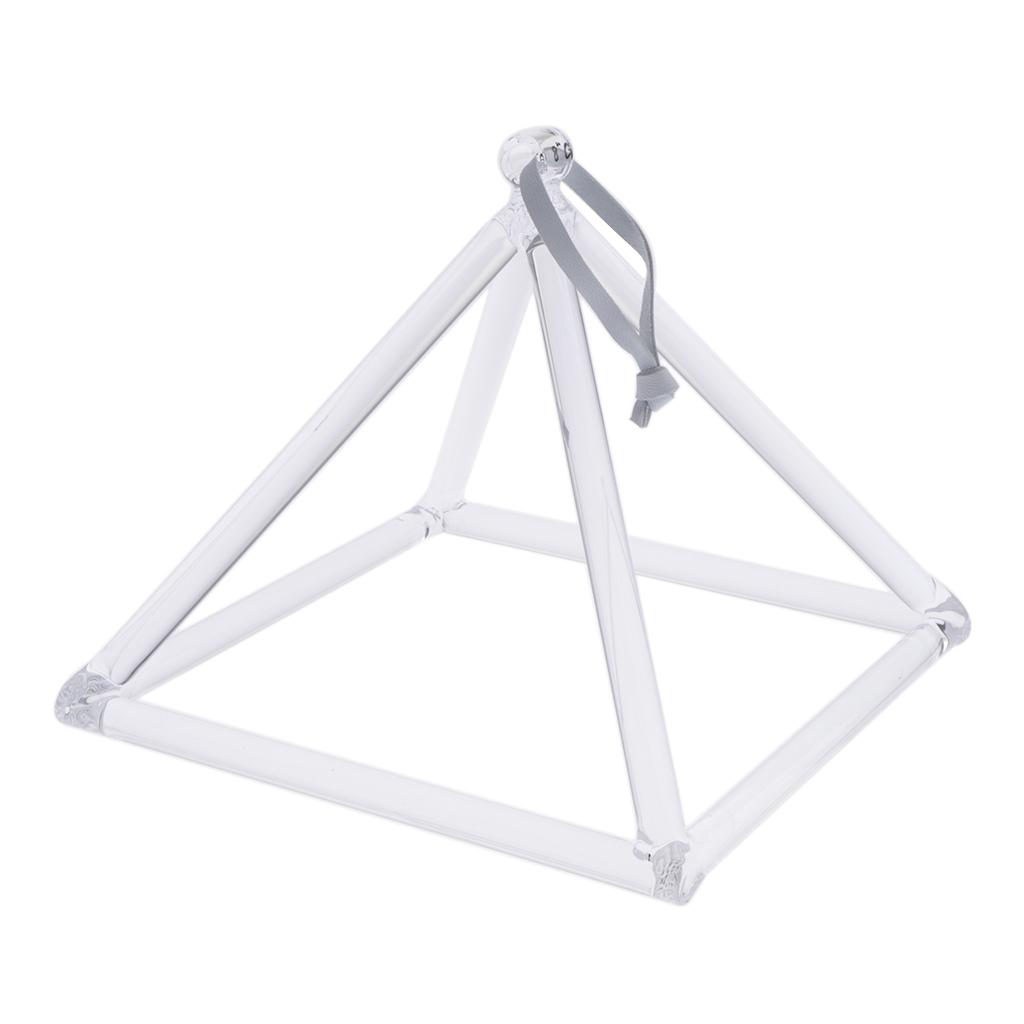 クリスタルシンギングピラミッド クォーツ楽器 瞑想アクセサリ - Home Decor Yoga のレビューと価格
