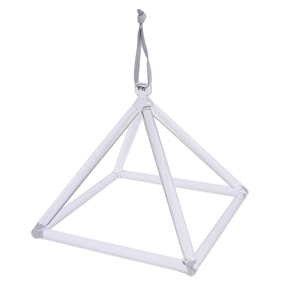 クリスタルシンギングピラミッド クォーツ楽器 瞑想アクセサリ - Home Decor Yoga のレビューと価格