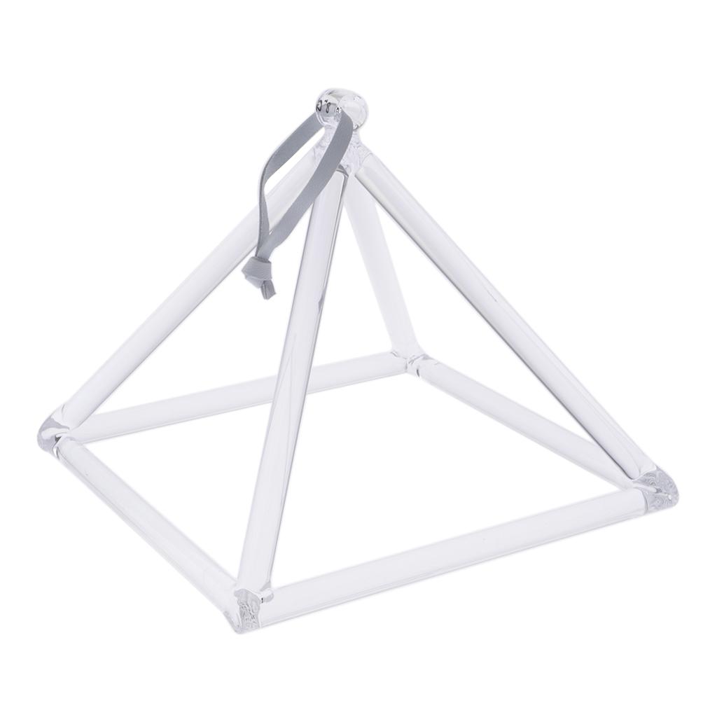 クリスタルシンギングピラミッド クォーツ楽器 瞑想アクセサリ - Home Decor Yoga のレビューと価格