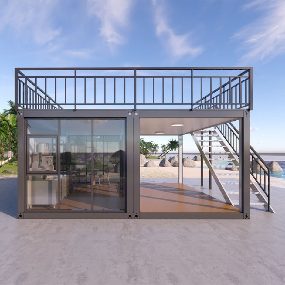 豪華な2階建てレストランプレハブ建築デザイン、あなたのスタイ - Home Decor Design Ideas のレビューと価格