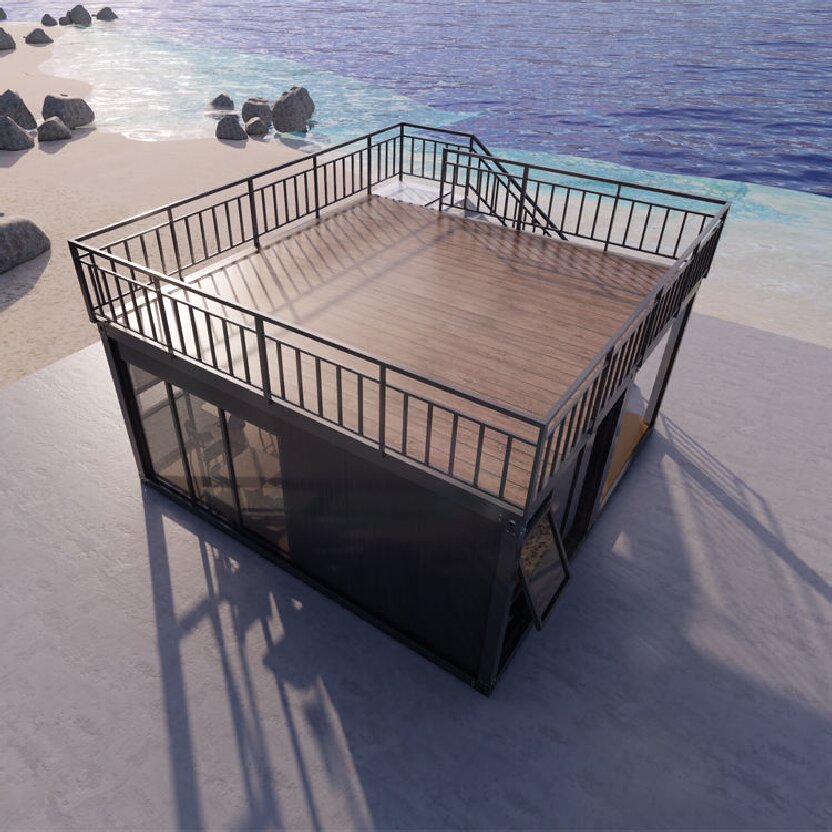 豪華な2階建てレストランプレハブ建築デザイン、あなたのスタイ - Home Decor Design Ideas のレビューと価格