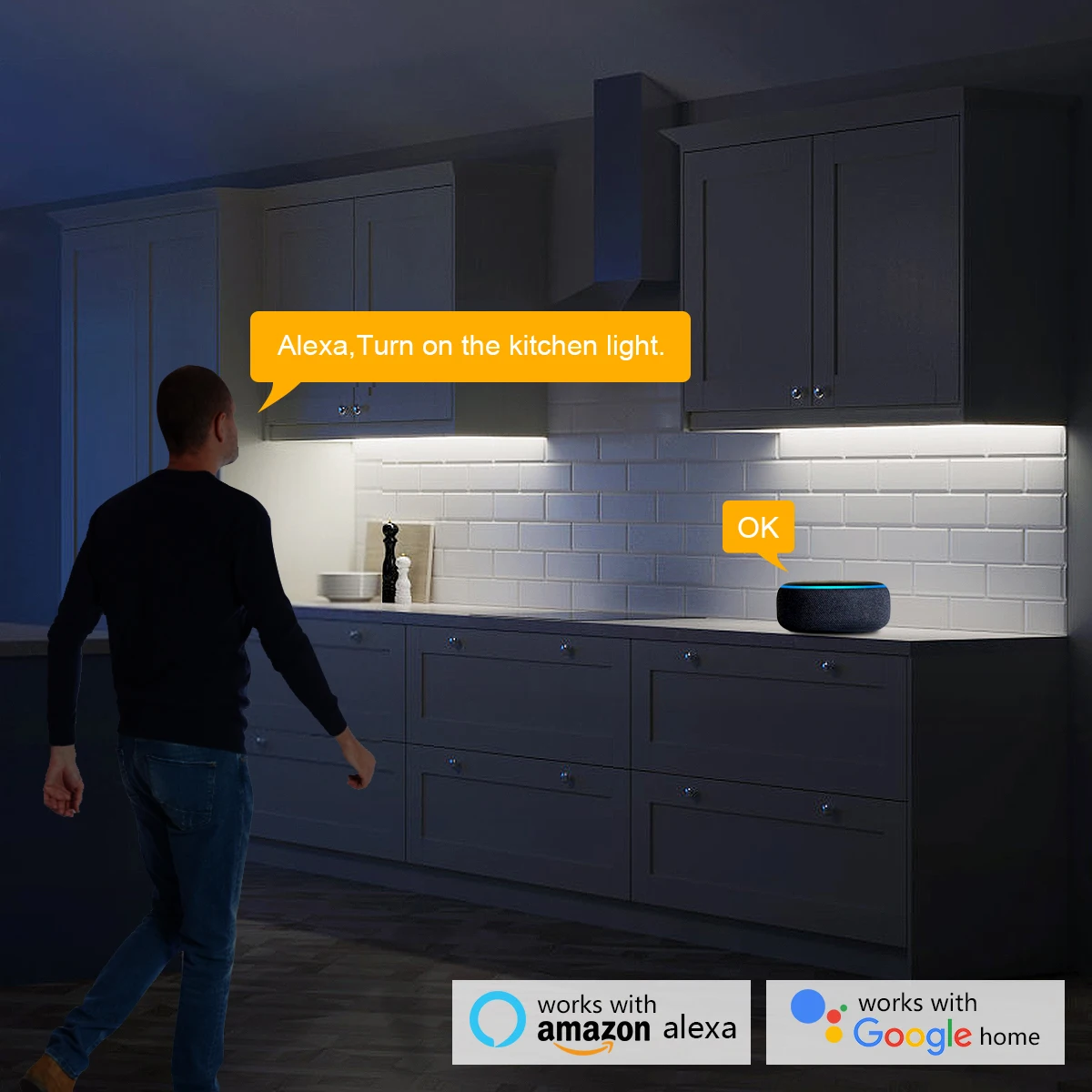 スマートホーム Zigbee Tuya 音声制御 LED ラ - Home Decor Free App のレビューと価格