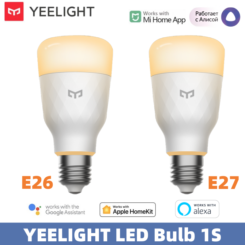 YEELIGHT LED 電球 1S スマートライト E26 - Yeelight Light Smart Bulb のレビューと価格