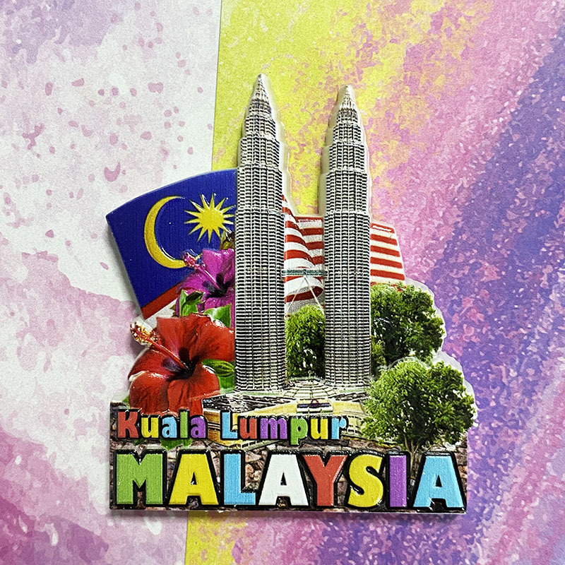 3D クアラルンプールツインタワー磁気冷蔵庫マグネット旅行お - Home Decor Kuala Lumpur のレビューと価格