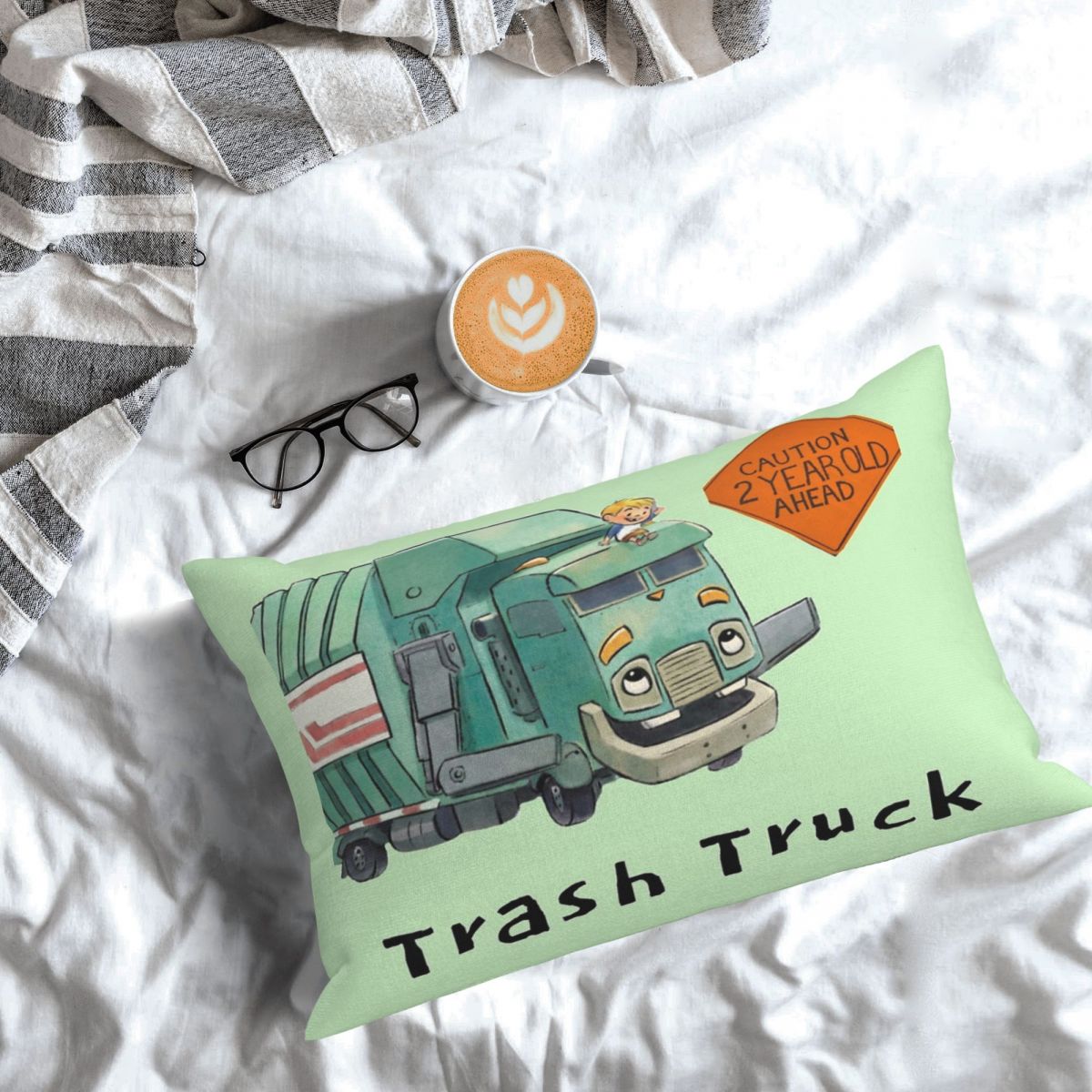 ゴミ収集車漫画 Netflix 長方形枕カバークッションカバ - Home Decor Netflix のレビューと価格