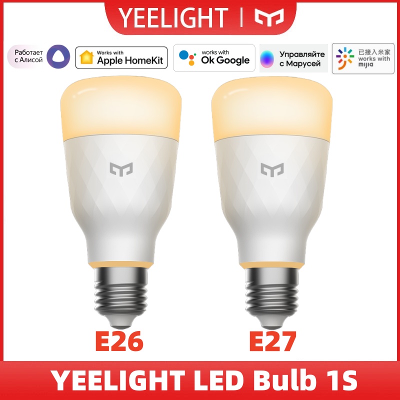 Yeelight LED電球 1S E26/E27 暖色調  - Yeelight Light Smart Bulb のレビューと価格