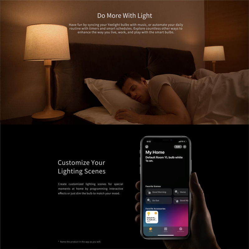 Yeelight LED電球 1S E26/E27 暖色調  - Yeelight Light Smart Bulb のレビューと価格