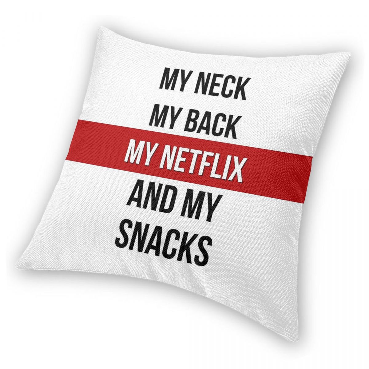 ポリエステルリネンとベルベットの正方形の枕カバー,ジッパー付 - Home Decor Netflix のレビューと価格
