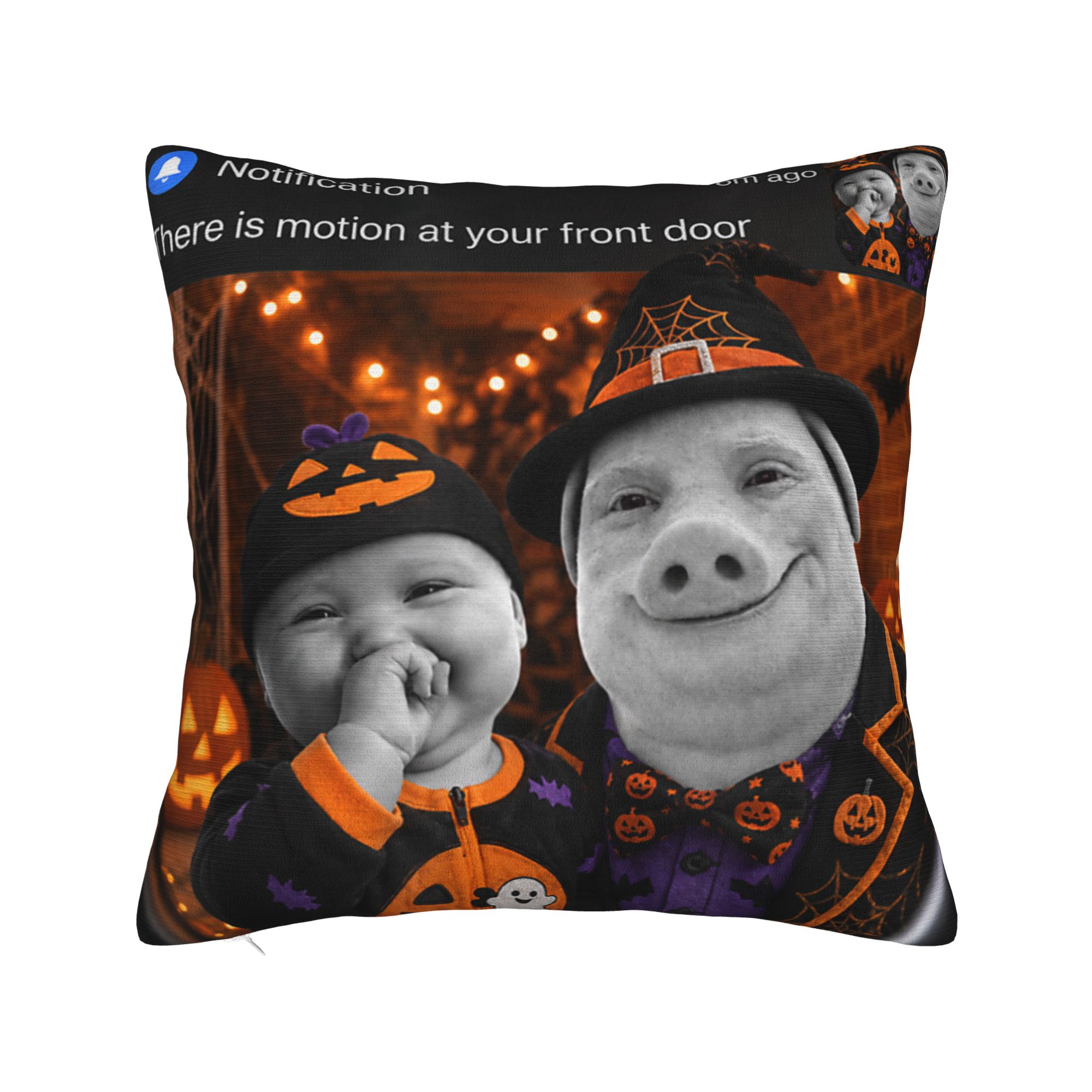 面白いハロウィンのジョン・ポークとアイ・ベイビーのモーション - Home Decor Ai のレビューと価格