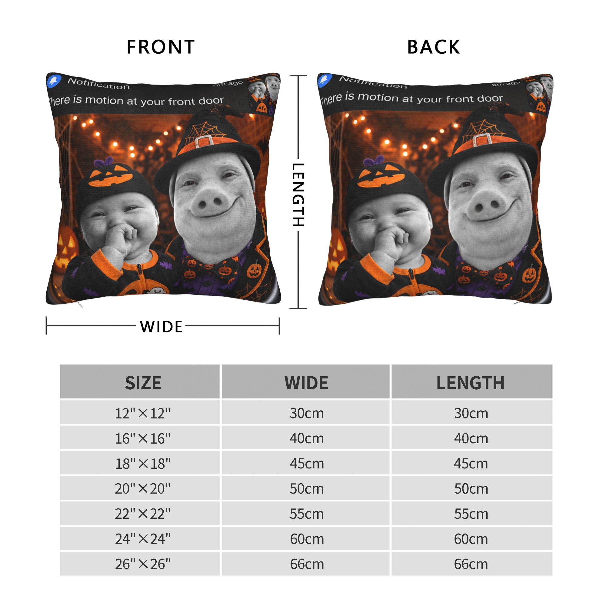 面白いハロウィンのジョン・ポークとアイ・ベイビーのモーション - Home Decor Ai のレビューと価格