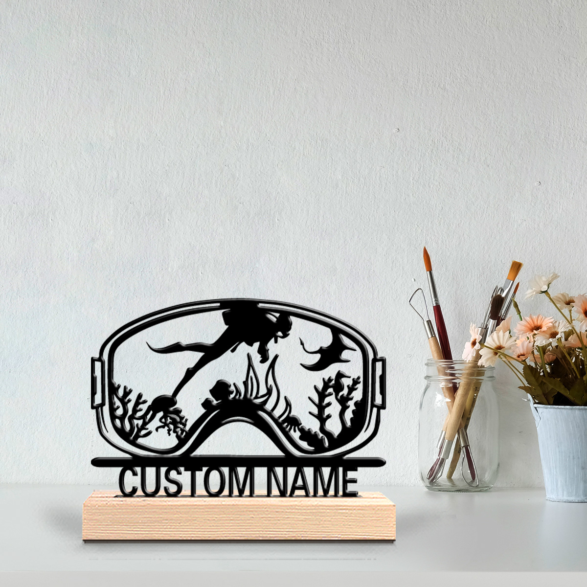 1個入り 可愛いカスタムダイビング木製ベース壁飾り キッチン - Home Decor Pinterest のレビューと価格