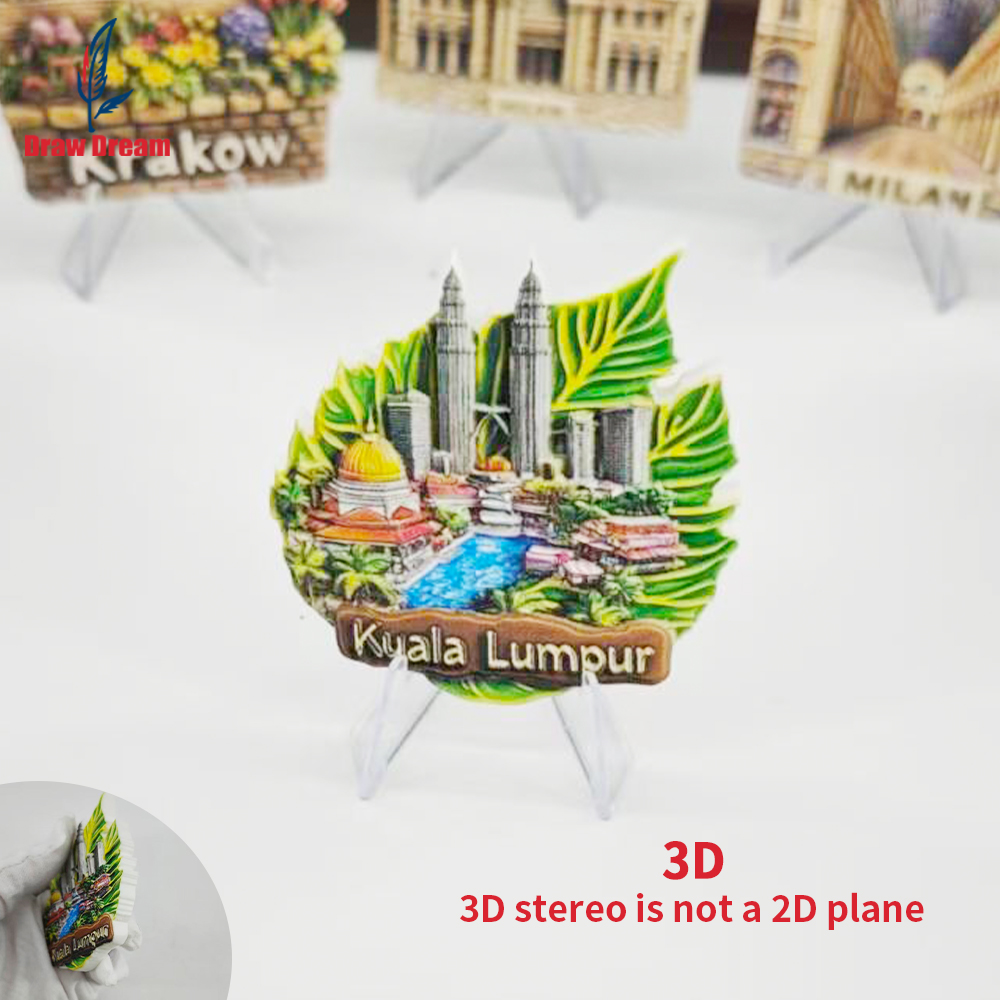 1個 クアラルンプール クリエイティブ3Dエンボス加工冷蔵庫 - Home Decor Kuala Lumpur のレビューと価格