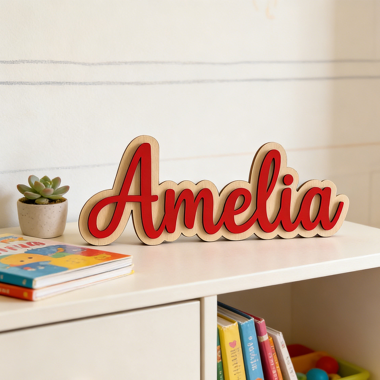 1個入りカスタマイズされた二層木製姓札、カスタマイズされたギ - Home Decor Pinterest のレビューと価格