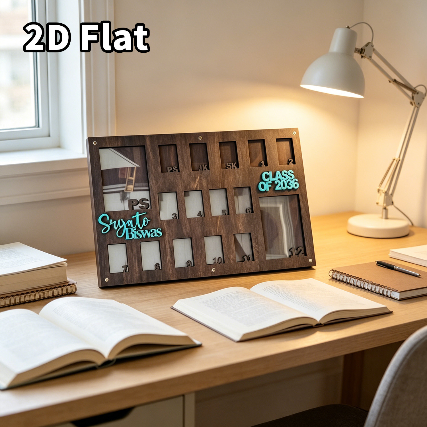 1個入りカスタムグレードフォトフレーム木製飾り板、自宅・オフ - Home Decor Frames のレビューと価格