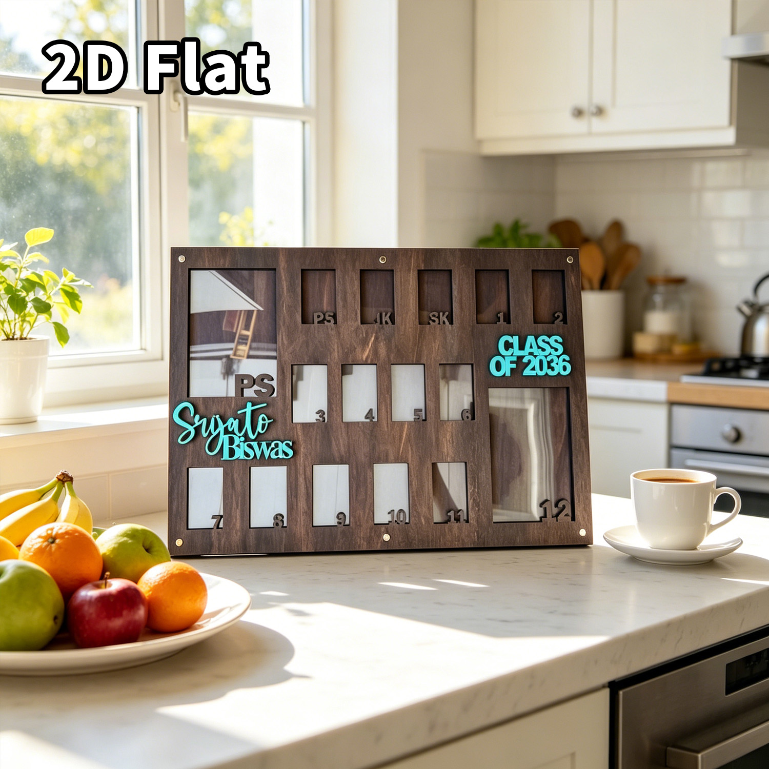 1個入りカスタムグレードフォトフレーム木製飾り板、自宅・オフ - Home Decor Frames のレビューと価格