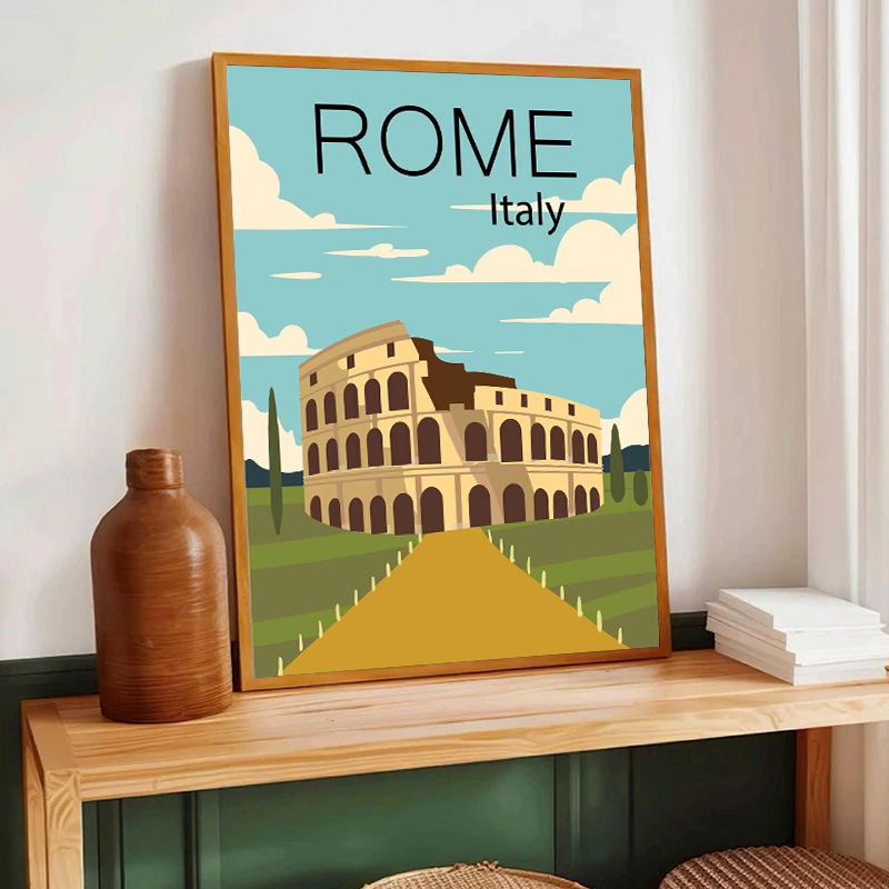 現代都市のランドマーク北京メキシコイタリアジャカルタレトロス - Home Decor Jakarta のレビューと価格