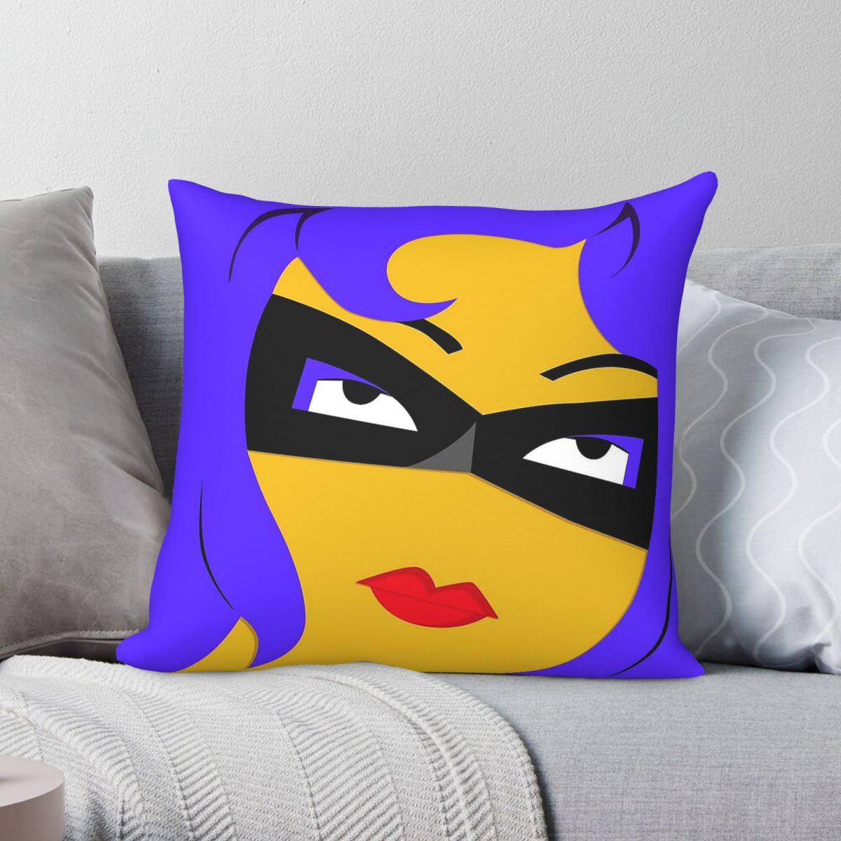 2018 Netflix マスクドウーマン枕カバー ポリエス - Home Decor Netflix のレビューと価格