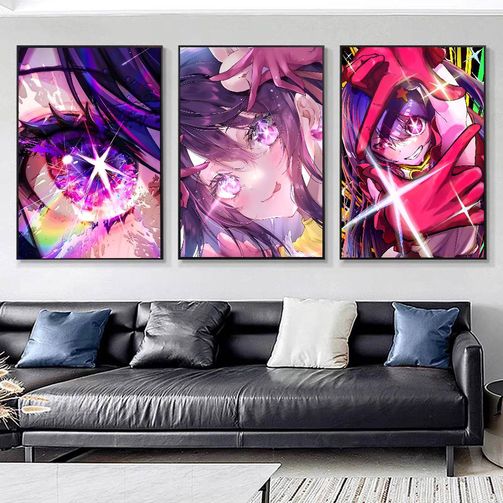 アニメキャラクター A-Ai H-Hoshino ポスター  - Home Decor Ai のレビューと価格
