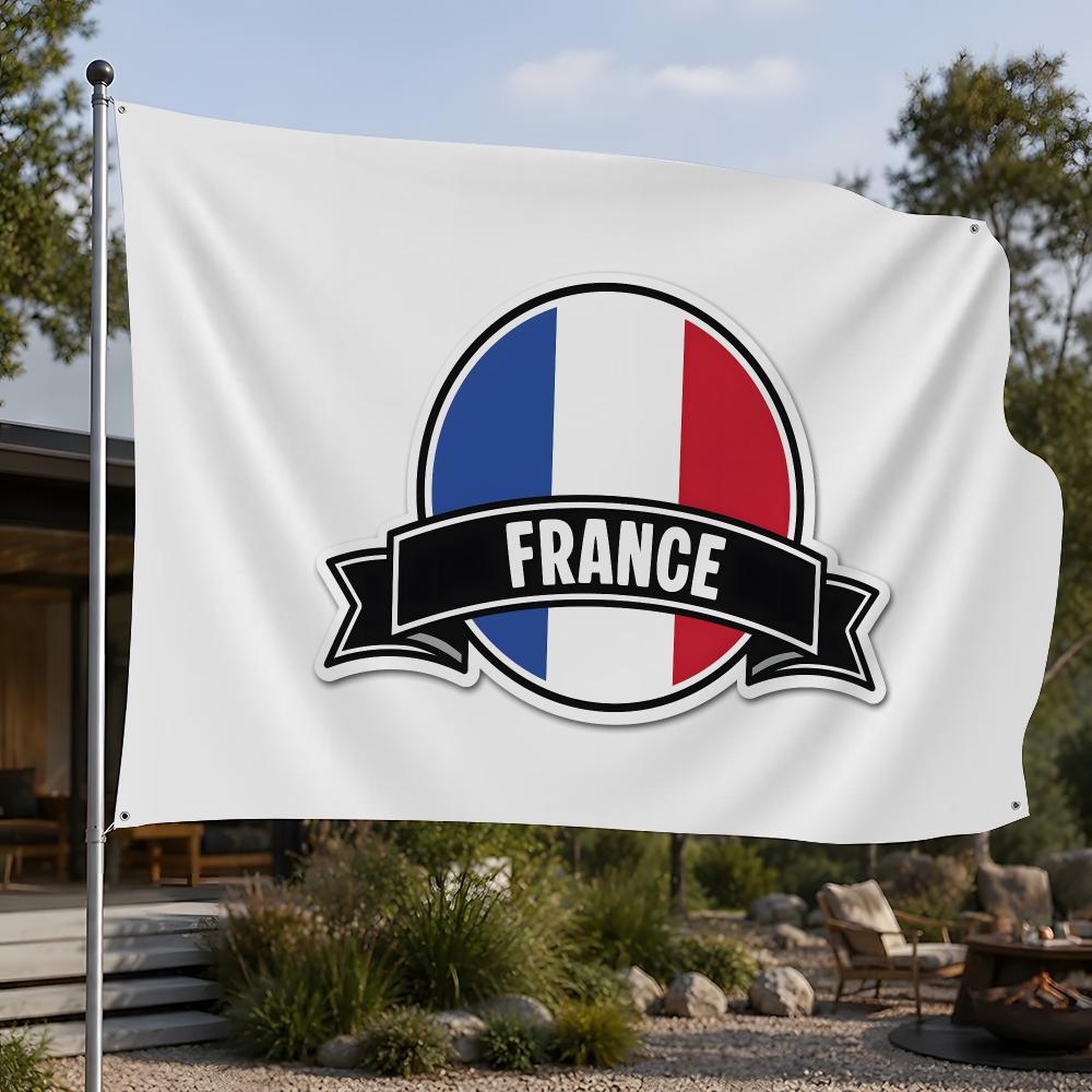 場所：フランス   国旗   家庭・庭の装飾バナー - 室内 - Home Decor Location のレビューと価格