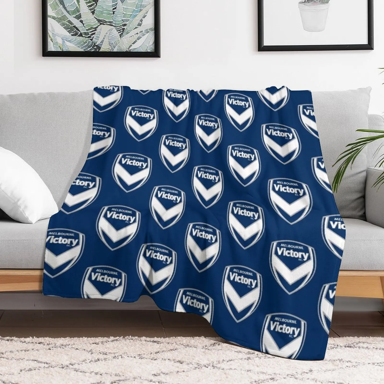 メルボルン・ビクトリーFC スローブランケット 暖かいアクセ - Home Decor Melbourne のレビューと価格