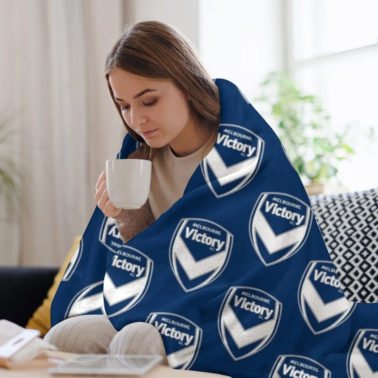 メルボルン・ビクトリーFC スローブランケット 暖かいアクセ - Home Decor Melbourne のレビューと価格