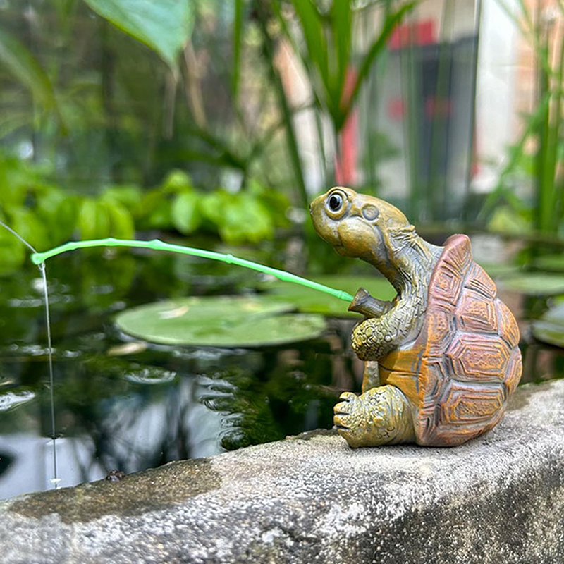 [E]クリエイティブなロープ釣り用カメ像、かわいいシミュレー - Home Decor Quirky のレビューと価格