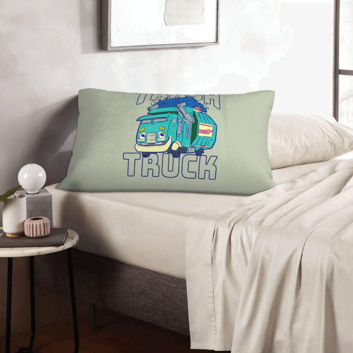 ゴミ収集車漫画 Netflix 長方形枕カバークッションカバ - Home Decor Netflix のレビューと価格