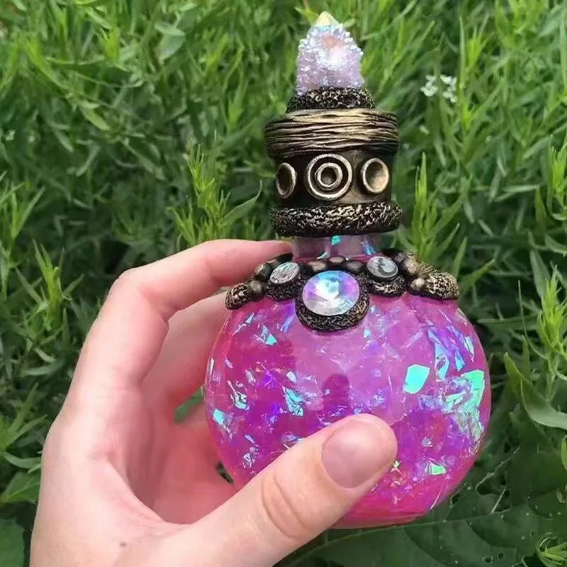 魔法のポーションボトル装飾樹脂工芸品、創造的なオーナメント、 - Home Decor Design Ideas のレビューと価格