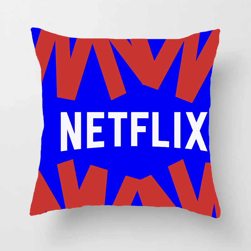 クッションカバーソファ用 Netflix ロゴ枕カバーカバー - Home Decor Netflix のレビューと価格