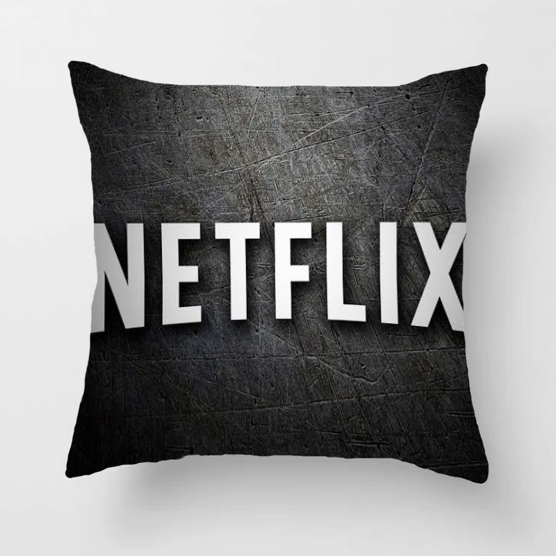 クッションカバーソファ用 Netflix ロゴ枕カバーカバー - Home Decor Netflix のレビューと価格