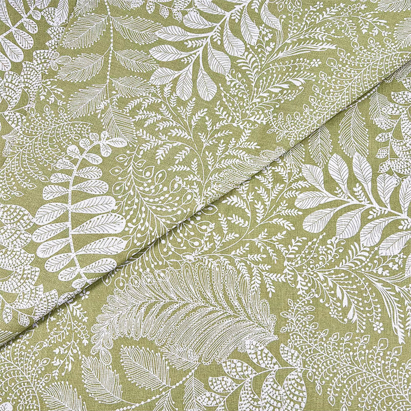 牧歌的な花柄のコットンリネン混紡生地、テーブルクロス、ソファ - Home Decor Curtains のレビューと価格
