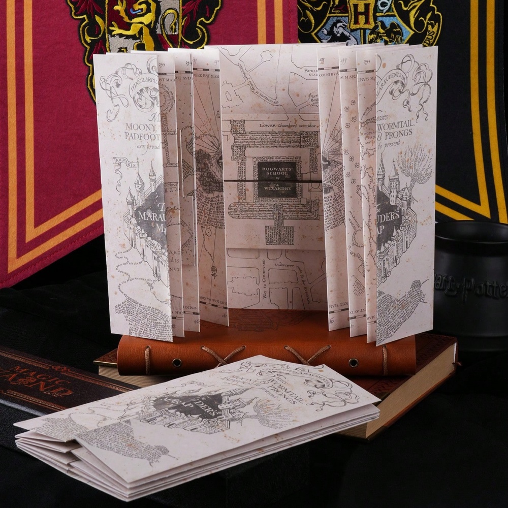1PC マローダーズ魔法学校の地図魔法のコスプレ小道具映画ア - Home Decor Pinterest のレビューと価格
