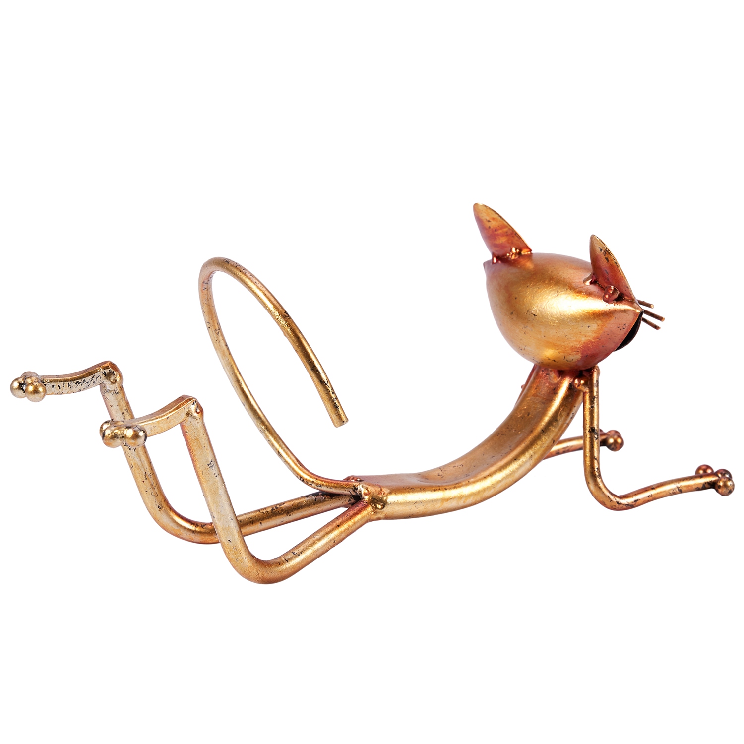 ABLK ヨガキャット ワインラック メタルワインホルダー  - Home Decor Yoga のレビューと価格