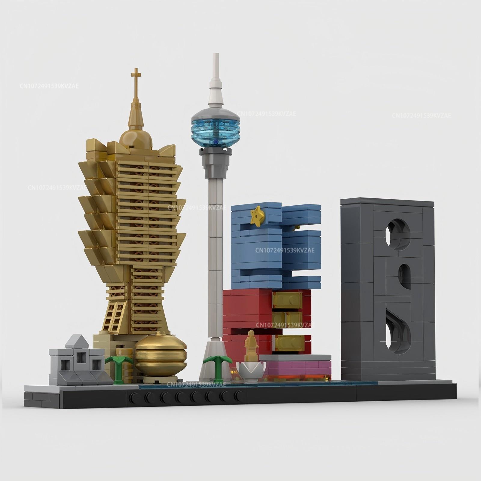 MOC シティスカイライン有名なアトラクションビルディングブ - Home Decor Kuala Lumpur のレビューと価格