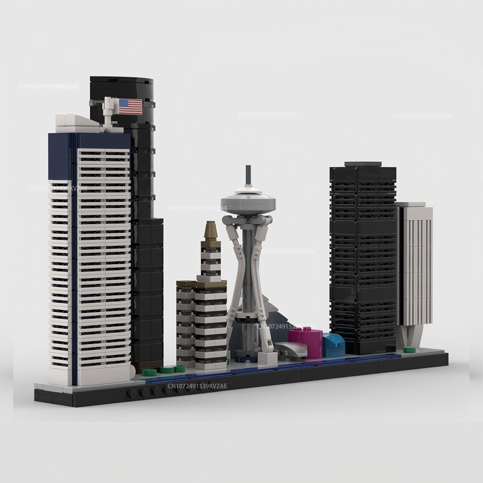 MOC シティスカイライン有名なアトラクションビルディングブ - Home Decor Kuala Lumpur のレビューと価格