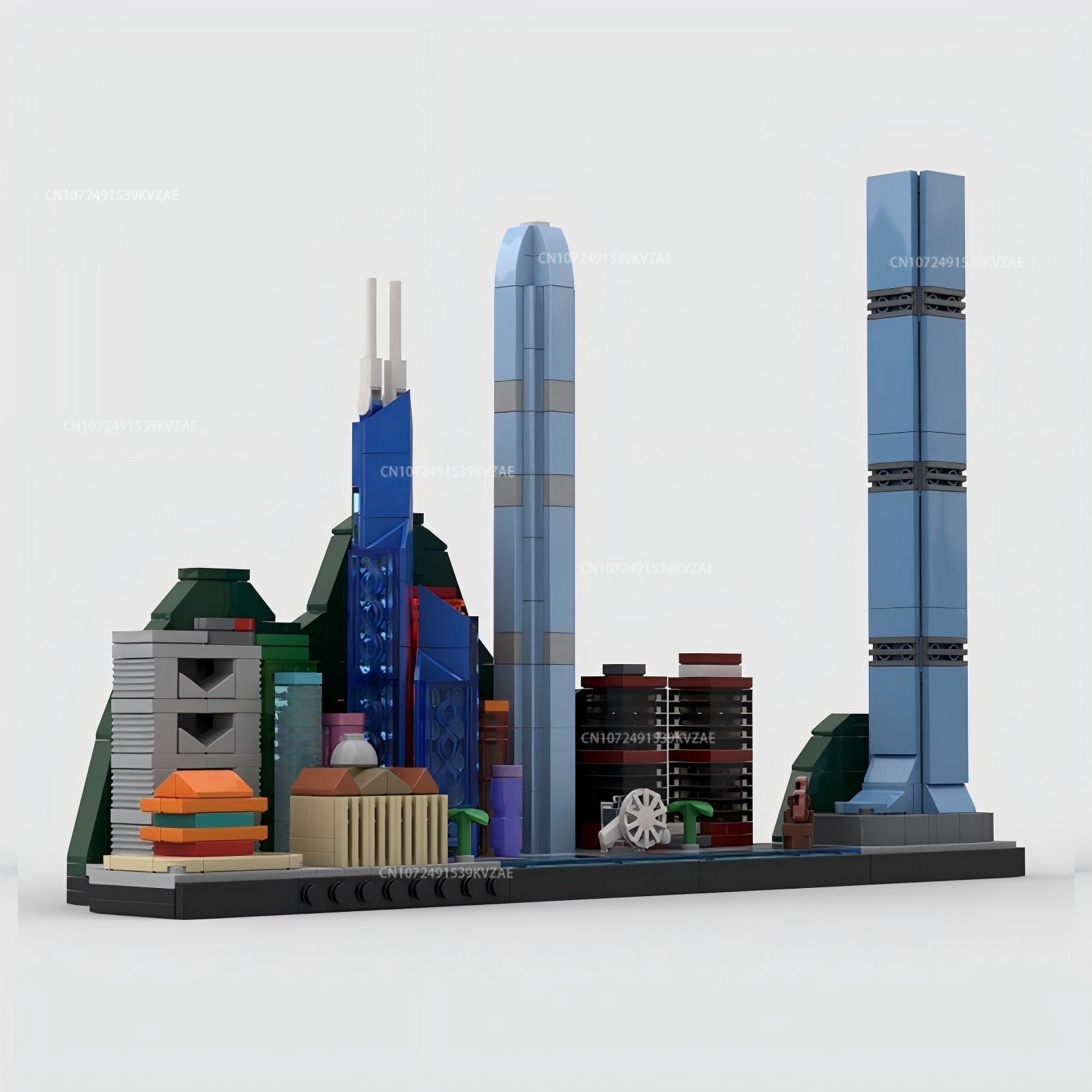 MOC シティスカイライン有名なアトラクションビルディングブ - Home Decor Kuala Lumpur のレビューと価格