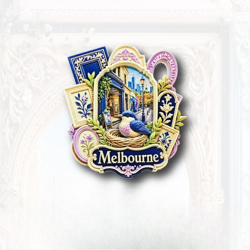 メルボルン バードレーン 冷蔵庫用マグネット - 魅惑的な3 - Home Decor Melbourne のレビューと価格
